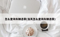 怎么查询车辆违章(当天怎么查询车辆违章)