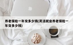 养老保险一年交多少钱(灵活就业养老保险一年交多少钱)