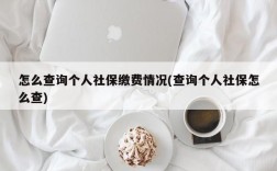 怎么查询个人社保缴费情况(查询个人社保怎么查)