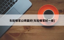 车险哪家口碑最好(车险哪家好一些)