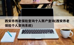 西安市养老保险查询个人账户查询(西安养老保险个人查询系统)