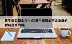 黄牛提公积金几个点(黄牛提取公积金准备的材料是真的吗)