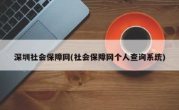 深圳社会保障网(社会保障网个人查询系统)