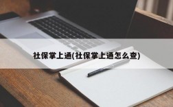 社保掌上通(社保掌上通怎么查)