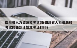 四川省人力资源和考试网(四川省人力资源和考试网西部计划准考证打印)