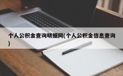 个人公积金查询明细网(个人公积金信息查询)