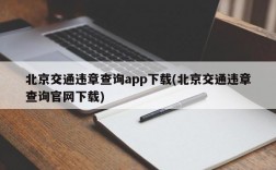 北京交通违章查询app下载(北京交通违章查询官网下载)