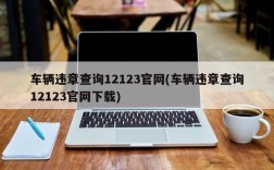 车辆违章查询12123官网(车辆违章查询12123官网下载)