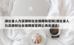 湖北省人力资源和社会保障局官网(湖北省人力资源和社会保障局官网公务员遴选)