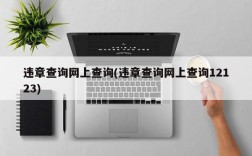 违章查询网上查询(违章查询网上查询12123)