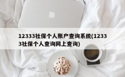 12333社保个人账户查询系统(12333社保个人查询网上查询)