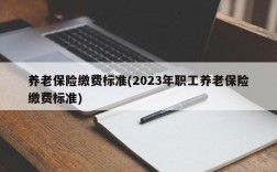 养老保险缴费标准(2023年职工养老保险缴费标准)