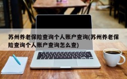 苏州养老保险查询个人账户查询(苏州养老保险查询个人账户查询怎么查)